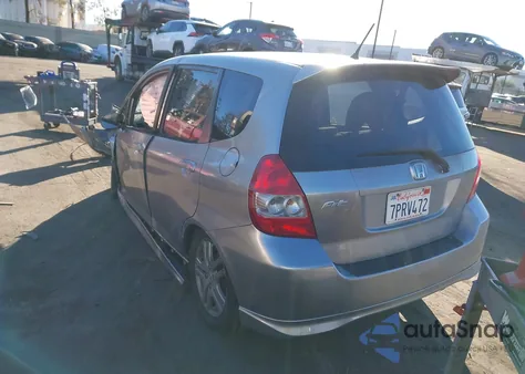 2007 Honda Fit Sport z USA, uszkodzony, nr VIN JHMGD38697S056738